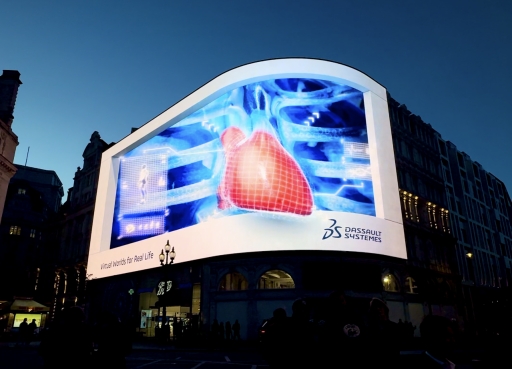 AR campaign at Piccadilly Circus reveals how virtual worlds impact real life